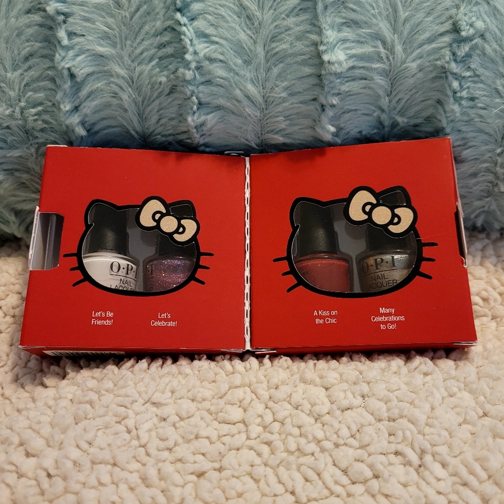 NIB OPI Hello Kitty 4 piece mini collection - Picture 2 of 6